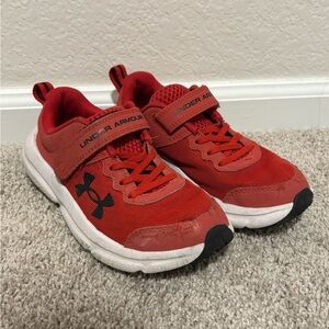 Under Armour Assert Red Sneakers with Velcro Strap